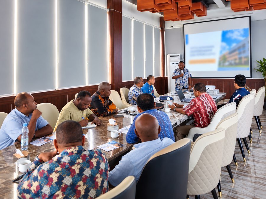 Stakeholder discussion at Universitas GIDI Papua, Jayapura 2026